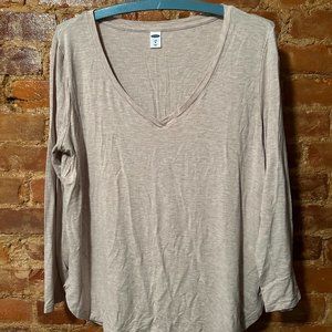 Old Navy long sleeve tee V neck